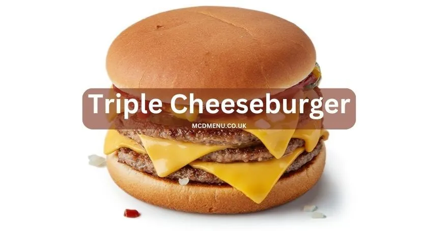 Triple Cheeseburger