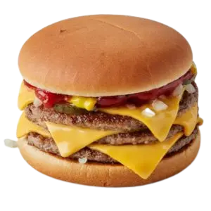 Triple Cheeseburger –  McDonald’s Menu