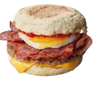 Mighty McMuffin Tomato Ketchup at McDonald’s Breakfast Menu