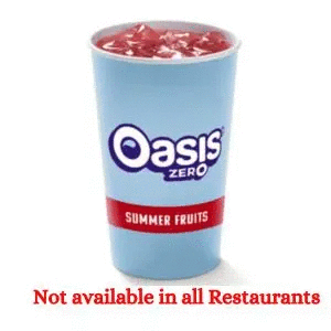 Oasis Summer Fruits Zero MCDonald’s Prices & Calories