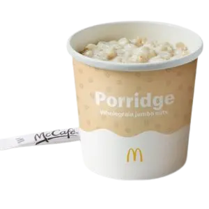 Porridge with Sugar – McDonald’s Latest menu with Prices