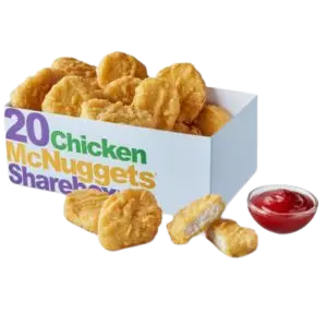 20 Chicken McNuggets Sharebox At McDonald’s Price