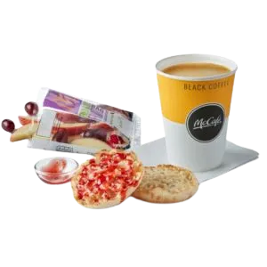 Muffin with Jam Meal McDonald’s Prices and Calories