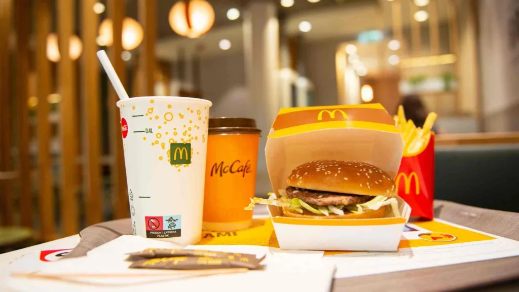 McDonalds Breakfast items compressed