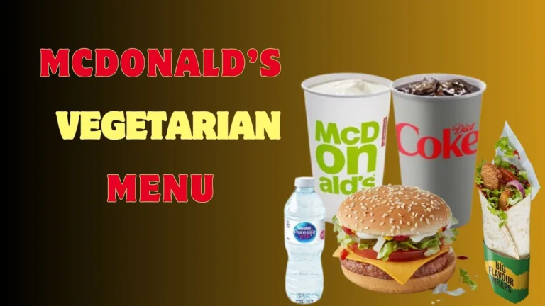 McDonald’s Vegetarian Menu – 2024