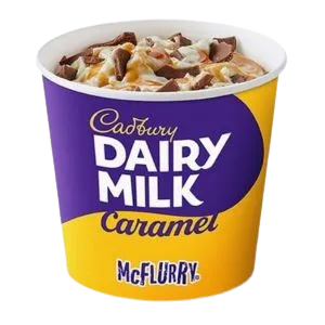 Cadbury Caramel McFlurry Calories & Price