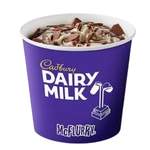 Cadbury Dairy Milk McFlurry Calories & Price
