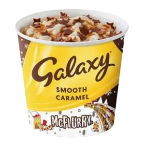 Galaxy Caramel McFlurry Calories and Price at McDonald’s Menu